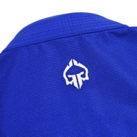 GROUND GAME Kimono / Gi do BJJ Dziecięce Spartan Niebieskie (350g)