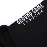 GROUND GAME Kimono / Gi do BJJ Dziecięce Spartan Czarne (350g)
