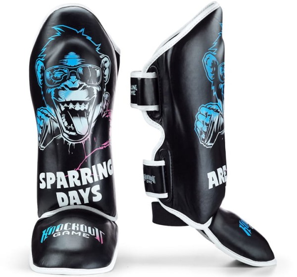 GROUND GAME Ochraniacze Piszczeli i Stopy CHEEKY MONKEY Dziecięce