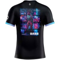 GROUND GAME Rashguard MMA Cyber Samurai Krótki Rękaw