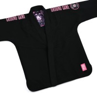 GROUND GAME Kimono / Gi do BJJ Damskie ASAMI Czarne (400g)