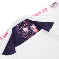 GROUND GAME Kimono / Gi do BJJ Damskie ASAMI Białe (400g)