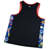 GROUND GAME Koszulka Termoaktywna Tank Top Luźny Bangkok