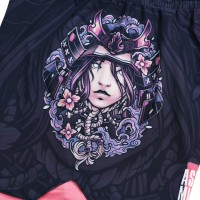 GROUND GAME Spodenki MMA Podwójne 2w1 Damskie Asami