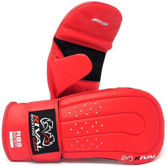 RIVAL Rękawice Przyrządowe RB5 BAG MITTS Czerwone