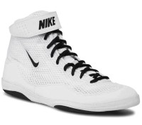 NIKE Buty Zapaśnicze / Bokserskie INFLICT 3 Biało-Czarne