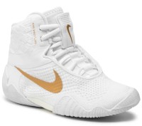 NIKE Buty Zapaśnicze / Bokserskie TAWA Biało-Złote