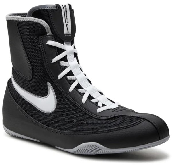 NIKE Buty Bokserskie MACHOMAI MID 2 Czarno-Białe