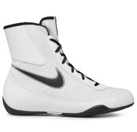 NIKE Buty Bokserskie MACHOMAI MID 2 Biało-Czarne