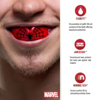 SAFEJAWZ x MARVEL Ochraniacz na Zęby SPIDER-MAN dla Dzieci (wiek 9-11)