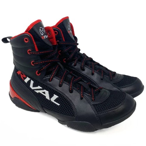 RIVAL Buty Bokserskie RSX-GUERRERO DELUXE Czarno-Czerwone
