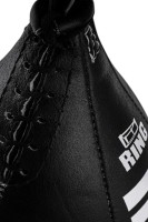 RING SPORT Gruszka Bokserska Poddaszkowa Czarna Skórzana 30cm