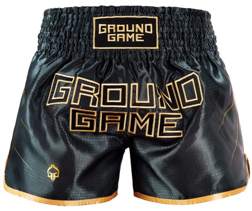 GROUND GAME Spodenki Muay Thai GOLD 2.0