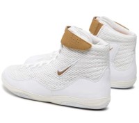 NIKE Buty Zapaśnicze / Bokserskie INFLICT 3 Biało-Złote