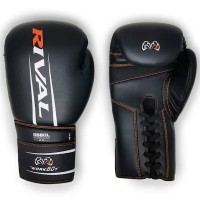 RIVAL Rękawice Bokserskie Wiązane RS60L WORKOUT SPARRING 2.0 Czarne