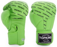 TOP KING Rękawice Bokserskie Full Impact TKBGFI Zielone