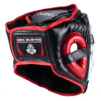 BUSHIDO Kask Karate / Krav Maga z Maską Kratką Plastikową ARH-2180