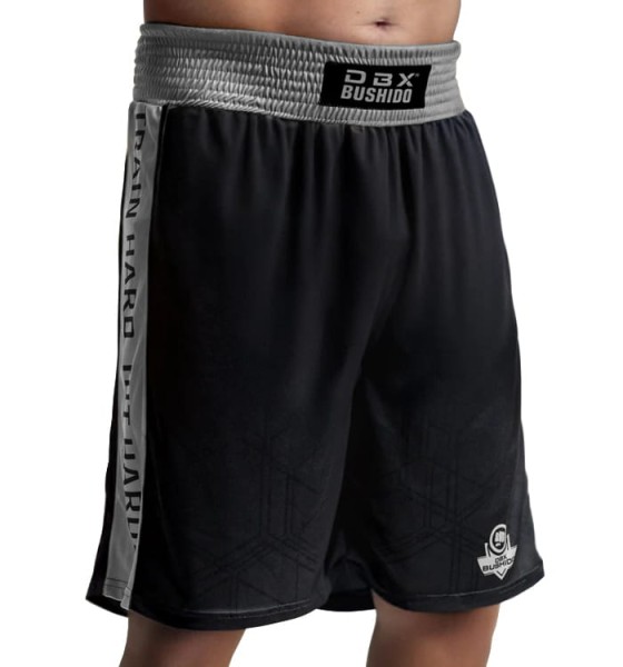 BUSHIDO Spodenki Bokserskie SILVER