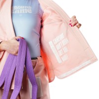 GROUND GAME Kimono / Gi do BJJ Damskie CHAMPION 3.0 Brzoskwiniowe (400g)