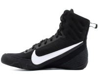 NIKE Buty Bokserskie MACHOMAI 3 Czarno-Białe