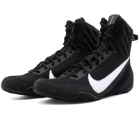 NIKE Buty Bokserskie MACHOMAI 3 Czarno-Białe