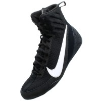 NIKE Buty Bokserskie MACHOMAI 3 Czarno-Białe