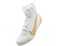 NIKE Buty Bokserskie MACHOMAI 3 Biało-Złote