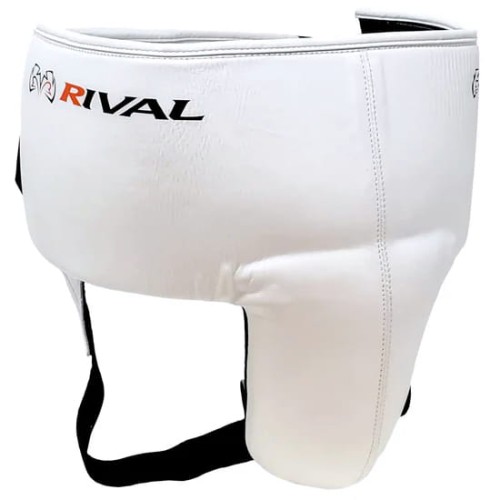 RIVAL Suspensor Ochraniacz Krocza Bokserski Pełny RNFL3 PRO Biały