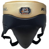 RIVAL Suspensor Ochraniacz Krocza Bokserski Pełny RNFL100 PROFESSIONAL Czarno-Złoty