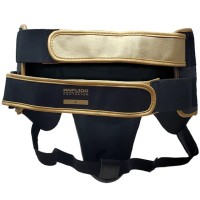 RIVAL Suspensor Ochraniacz Krocza Bokserski Pełny RNFL100 PROFESSIONAL Czarno-Złoty