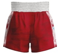 MASTERS Spodenki do Kick Lightu FIGHT Czerwone WAKO