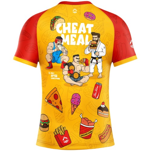 GROUND GAME Rashguard MMA Cheat Meal Krótki Rękaw