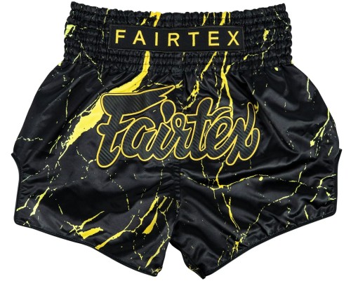 FAIRTEX Spodenki Muay Thai BS1947 Black Marble