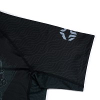GROUND GAME Rashguard MMA Samurai Shadow Krótki Rękaw