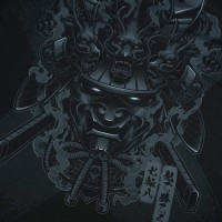 GROUND GAME Rashguard MMA Samurai Shadow Krótki Rękaw