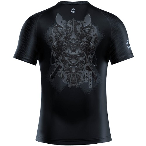 GROUND GAME Rashguard MMA Samurai Shadow Krótki Rękaw