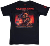 GROUND GAME Rashguard MMA Inferno Krótki Rękaw