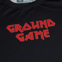 GROUND GAME Rashguard MMA Inferno Krótki Rękaw