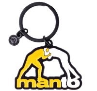 MANTO Breloczek do Kluczy Metalowy LOGO