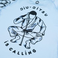 GROUND GAME Rashguard MMA Jiu Jitsu is Calling x Noize Krótki Rękaw
