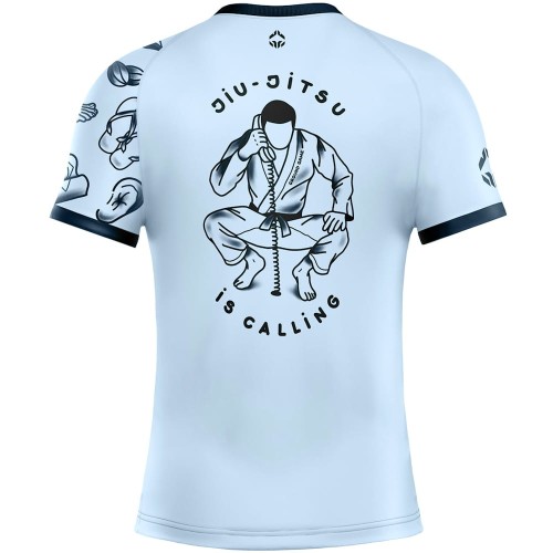 GROUND GAME Rashguard MMA Jiu Jitsu is Calling x Noize Krótki Rękaw