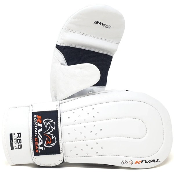 RIVAL Rękawice Przyrządowe RB5 BAG MITTS Białe