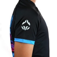 GROUND GAME Rashguard MMA Dziecięcy Cyber Samurai Krótki Rękaw