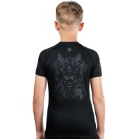 GROUND GAME Rashguard MMA Dziecięcy Samurai Shadow Krótki Rękaw
