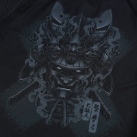 GROUND GAME Rashguard MMA Dziecięcy Samurai Shadow Krótki Rękaw