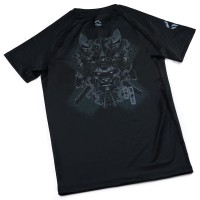 GROUND GAME Rashguard MMA Dziecięcy Samurai Shadow Krótki Rękaw