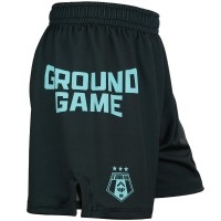 GROUND GAME Spodenki MMA Dziecięce FC Armbar Miętowe