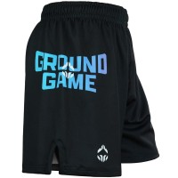 GROUND GAME Spodenki MMA Dziecięce Cyber Samurai