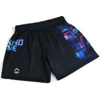 GROUND GAME Spodenki MMA Dziecięce Cyber Samurai