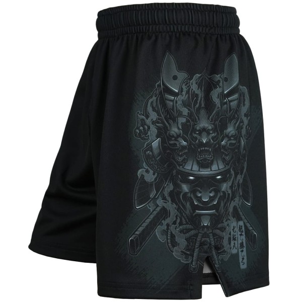 GROUND GAME Spodenki MMA Dziecięce Samurai Shadow